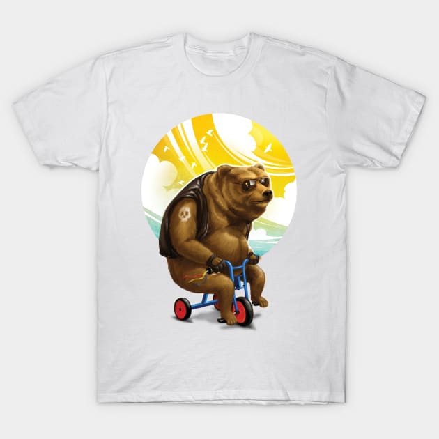 Born to bear wild T-Shirt by dracoimagem